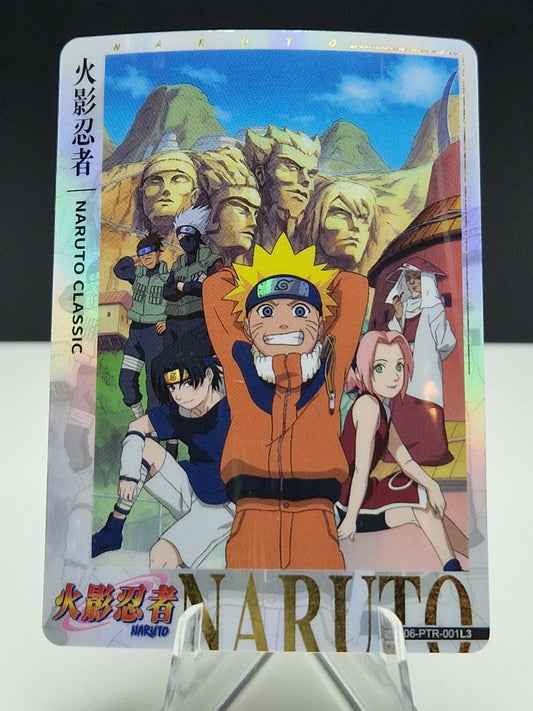 NRZ06-PTR-001 Team 7 & Iruka Umino & Hiruzen Sarutobi