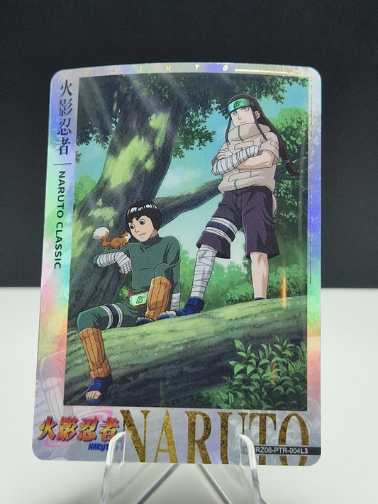 NRZ06-PTR-004 Neji Hyuga & Rock Lee