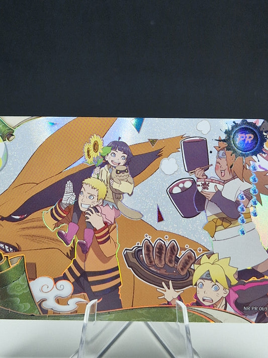 NR-PR-069 Naruto Uzumaki, Himawari Uzumaki, Boruto Uzumaki & Chocho Akimichi
